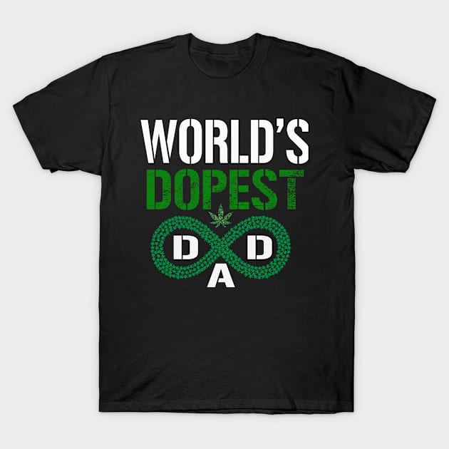 World's Dopest Dad T-Shirt by Fashion Style